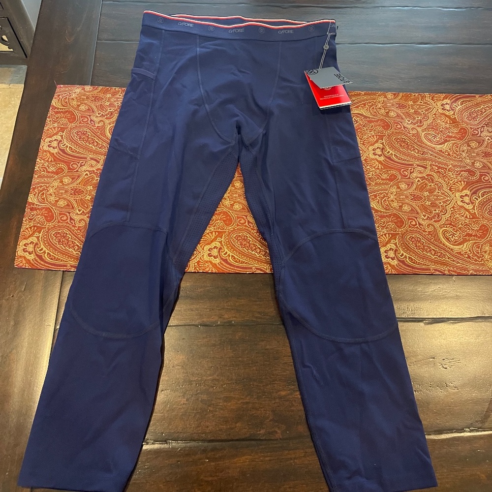 G/Fore Men's Large Golf Leggings Operative Pants Patriot Blue MSRP $155